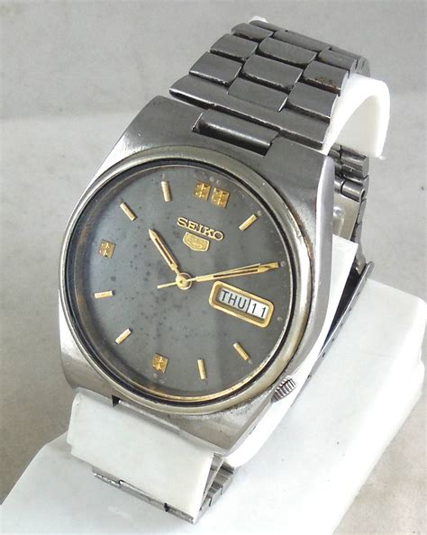 vintage seiko 5 watch fake|old seiko 5 automatic watches.